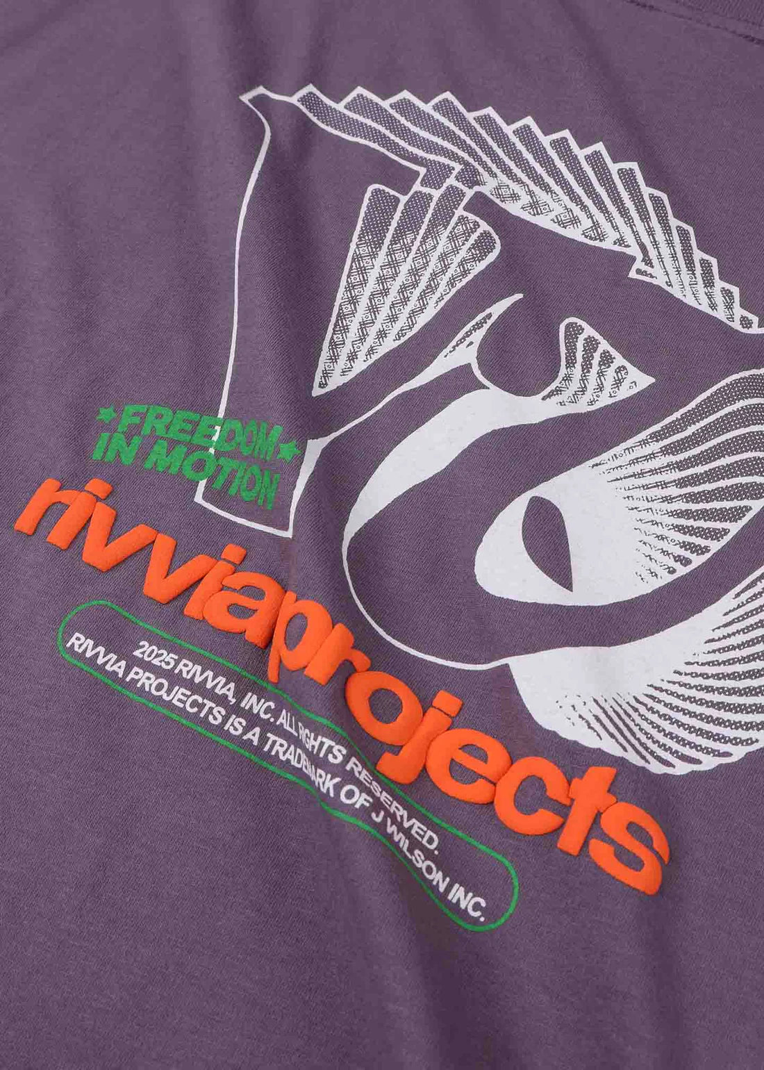 Polera Rivvia VV Spiral Pale Plum