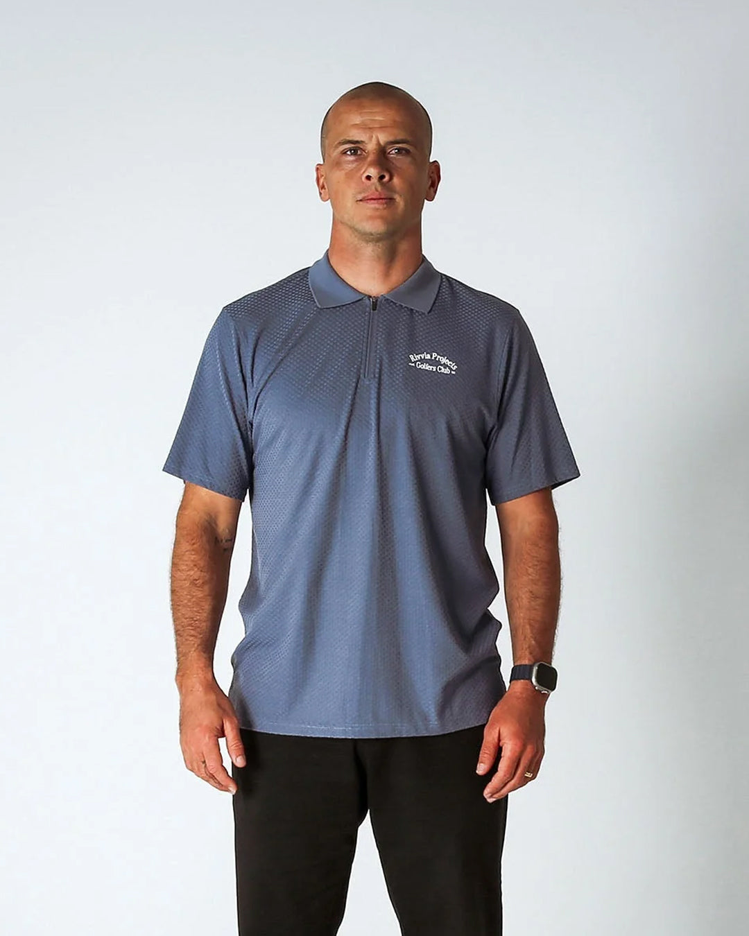 Camisa Rivvia Projects Golfers Club Polo Steel Gris