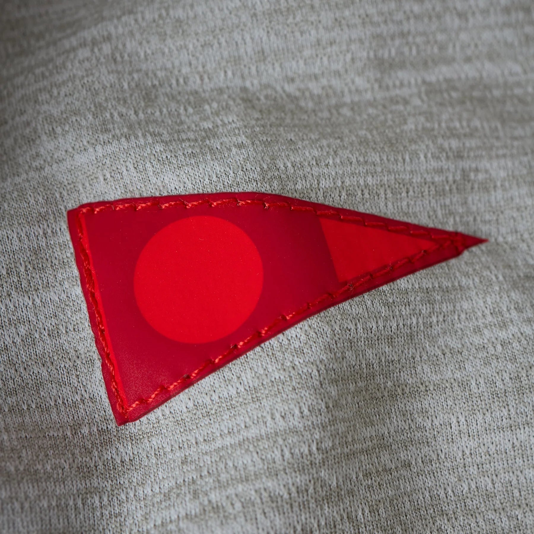 POLERA FLORENCE Airtex  Logo Short Sleeve Shirt - Light Heather Grey