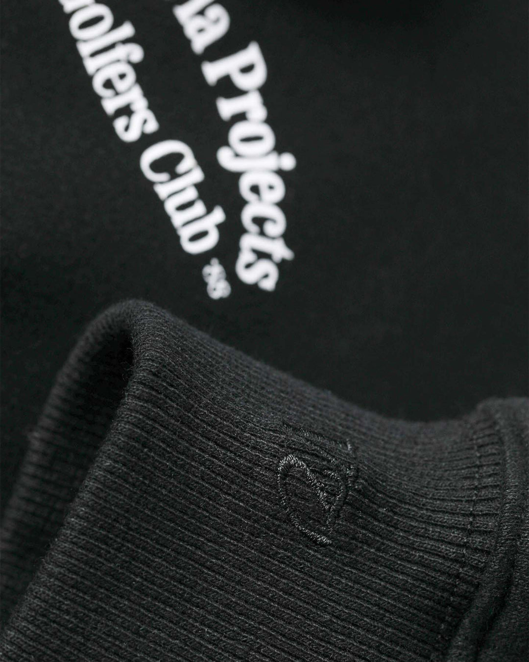 Polerón Rivvia Projects Golfers Club Hood Black