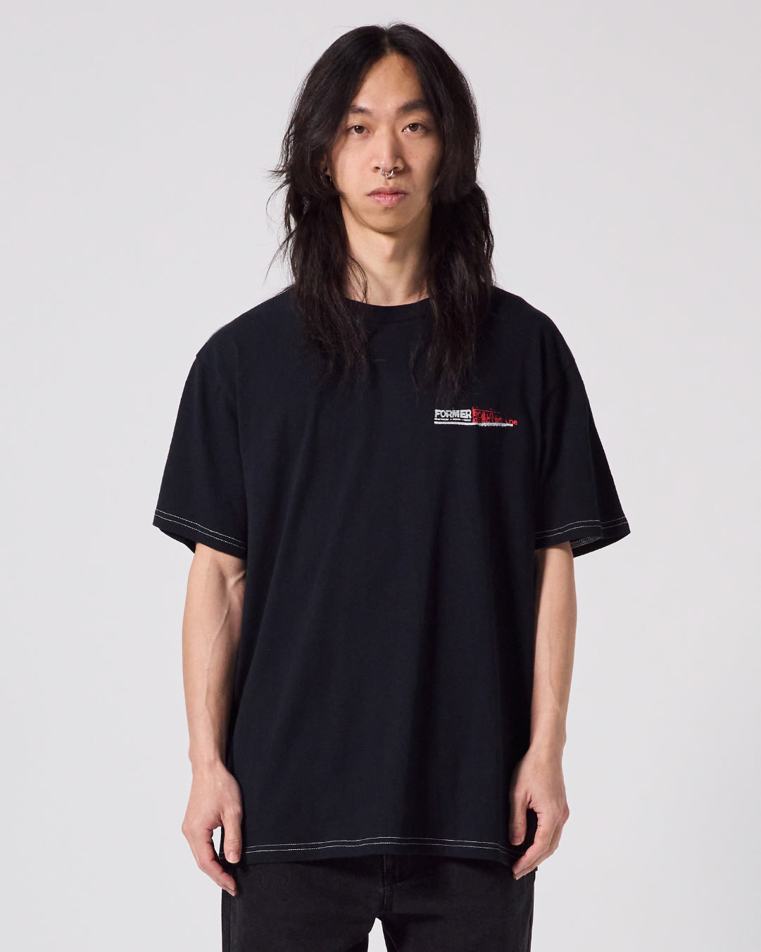 Polera Former Discipline Oversized Negra