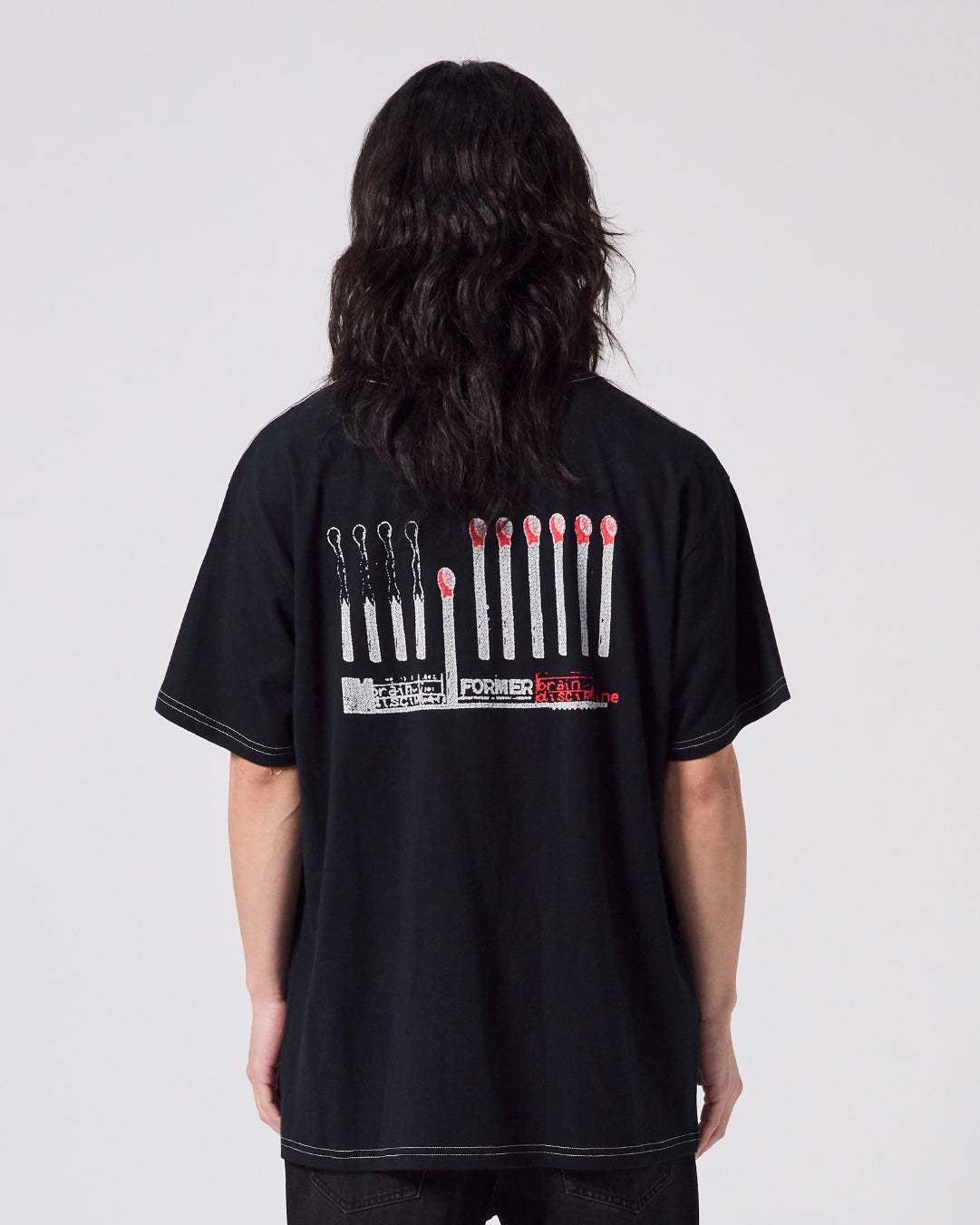 Polera Former Discipline Oversized Negra