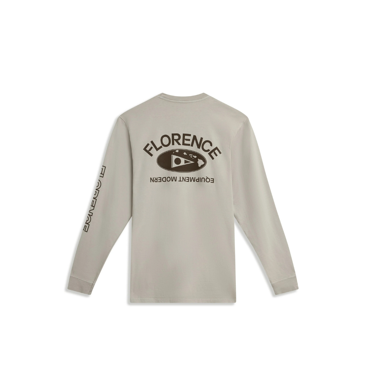 POLERA FLORENCE Equipment Modern Long Sleeve T- Shirt -Willow