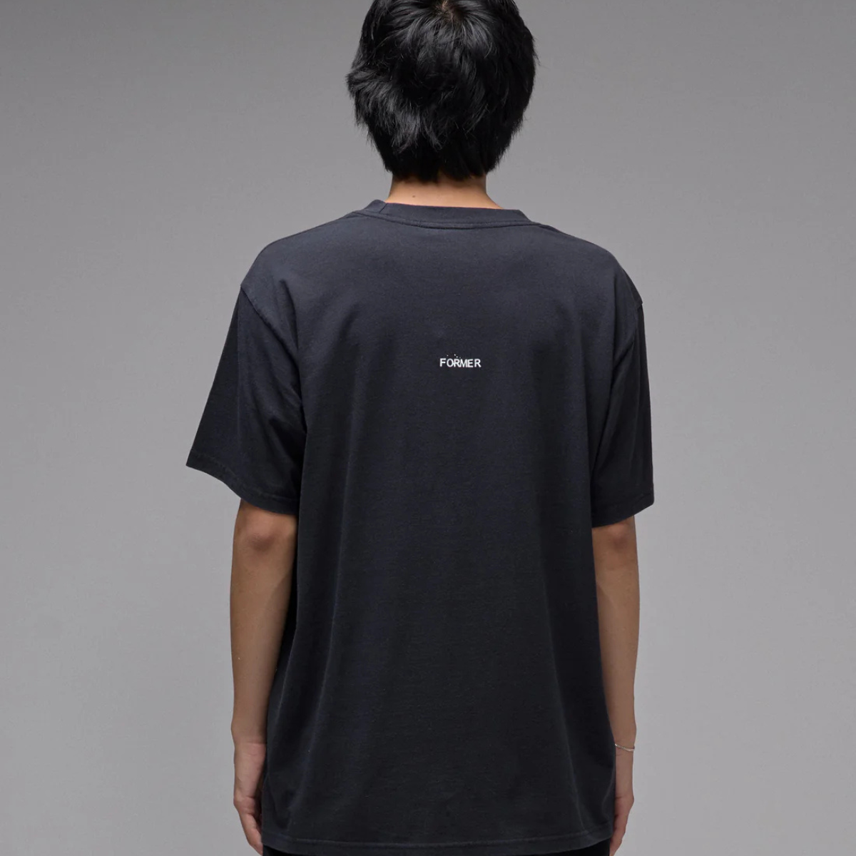 Polera FORMER Crux Fragment Washed Black (PV)