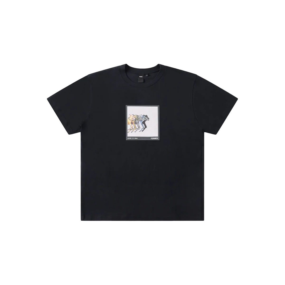 Polera FORMER Erratic Black