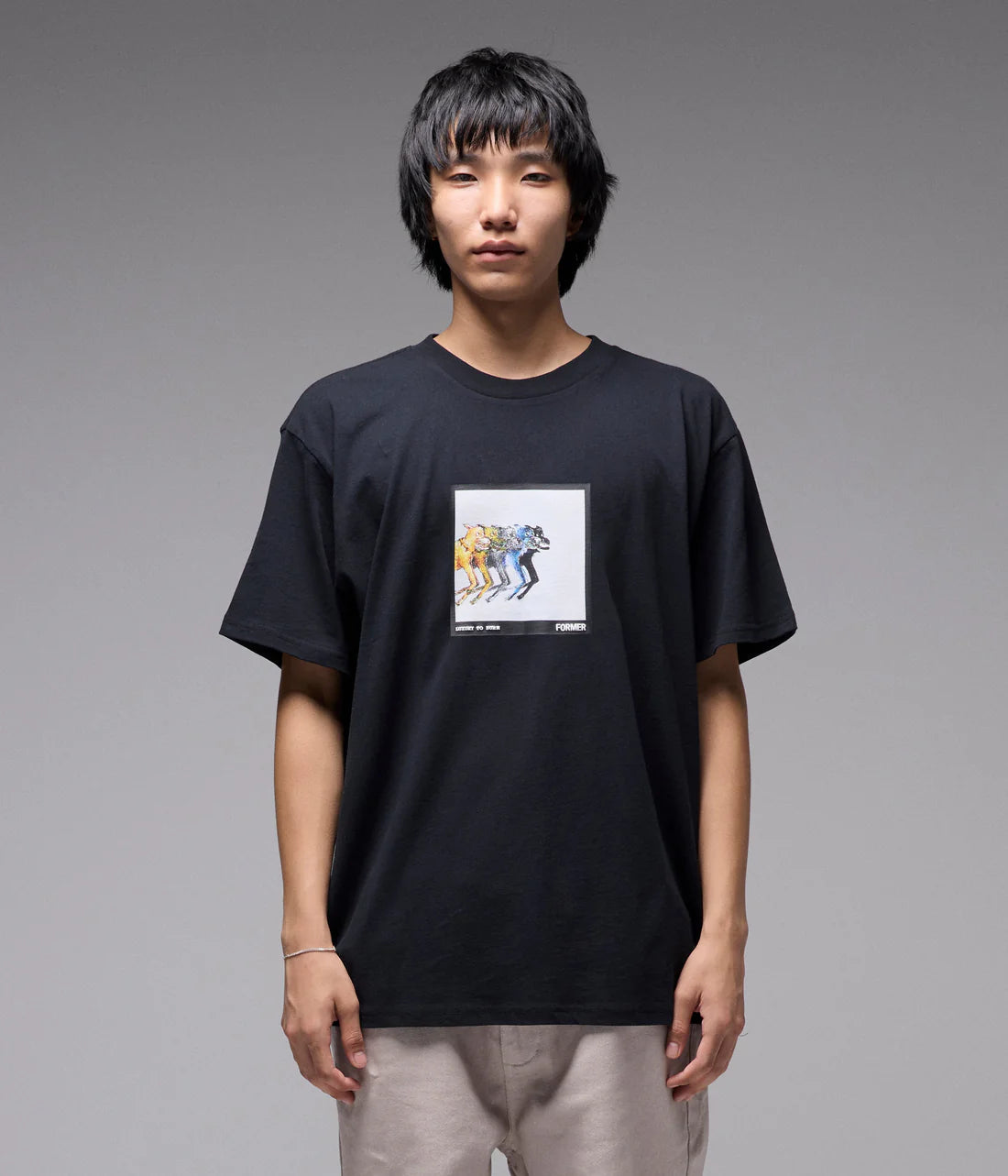Polera FORMER Erratic Black