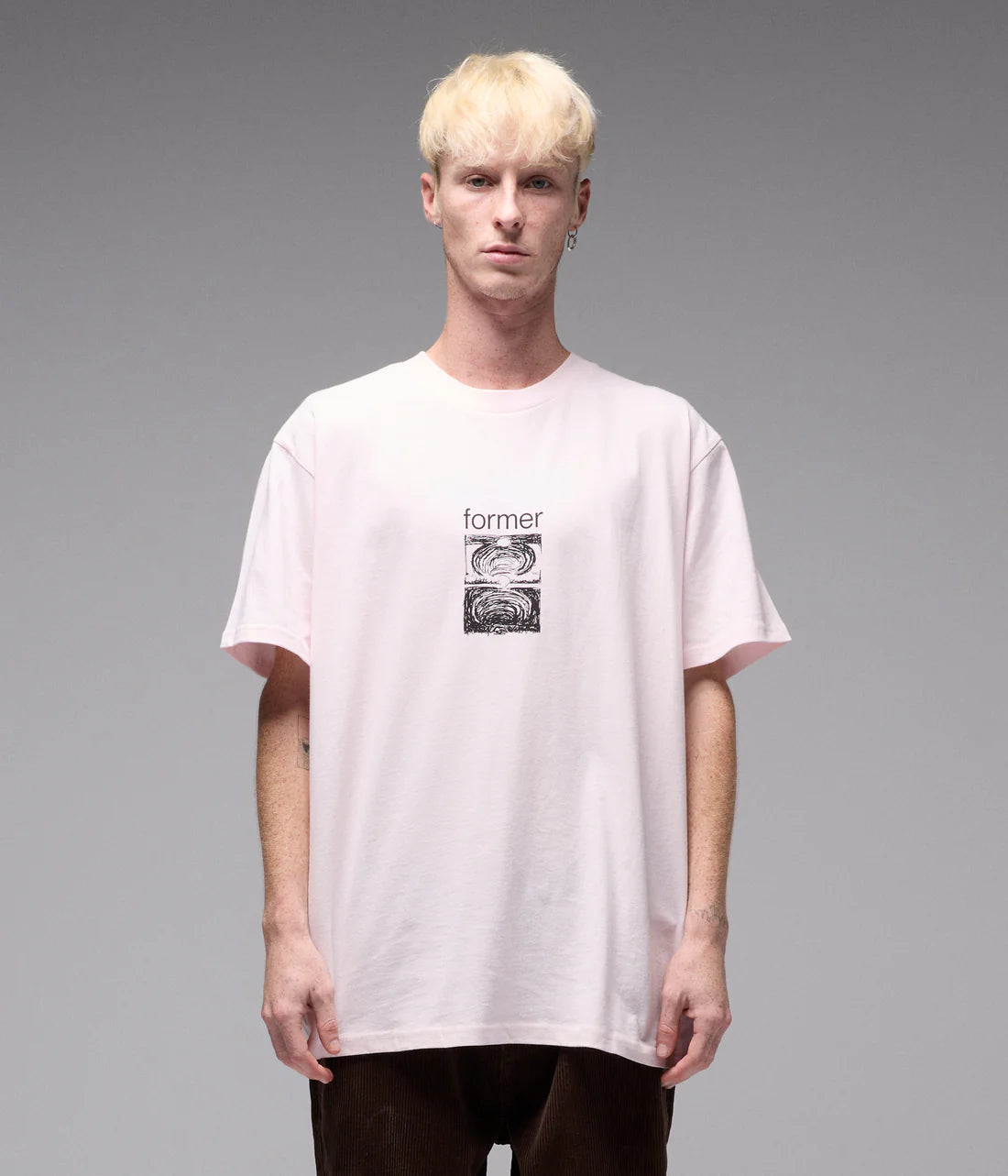 Polera FORMER  Dane Crux Blush