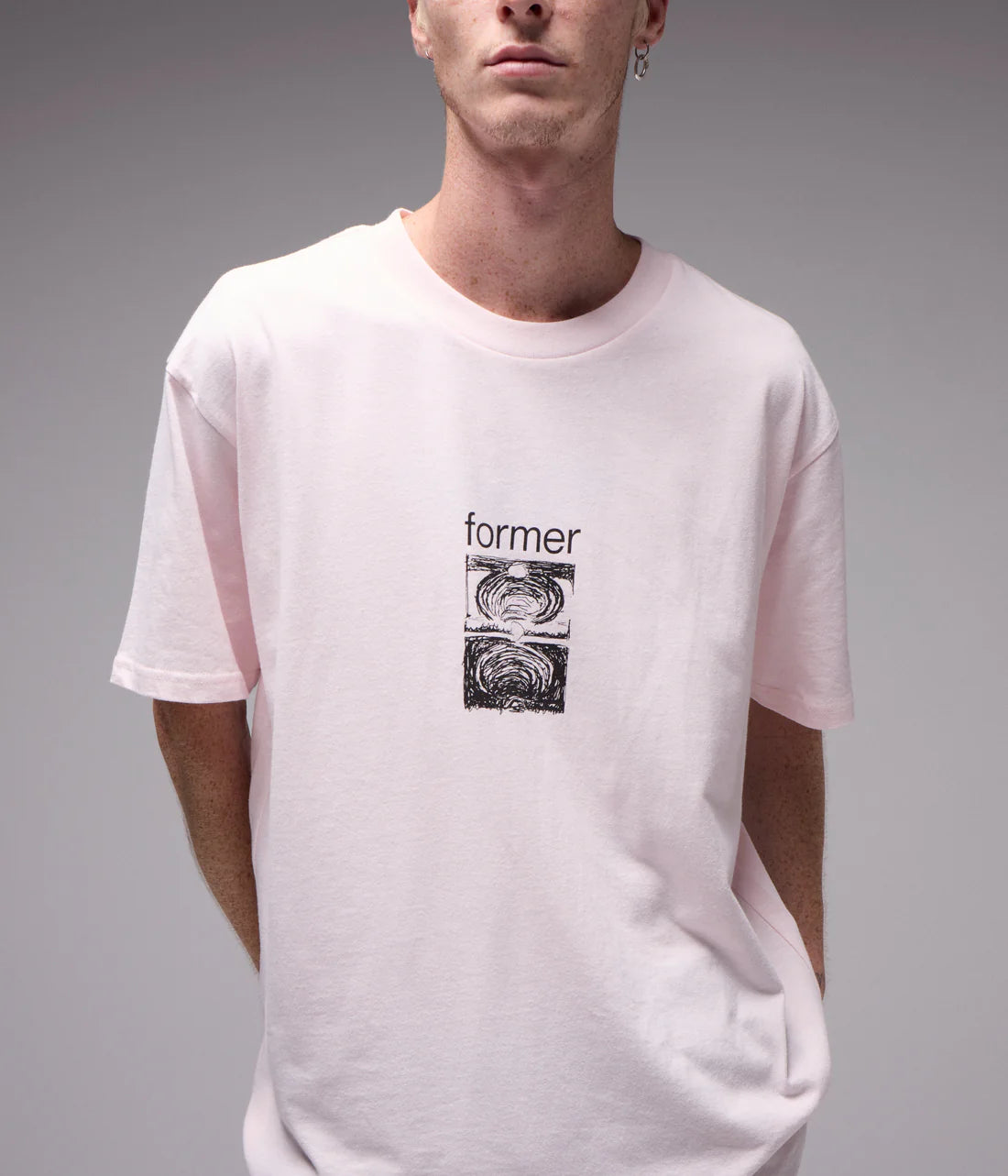 Polera FORMER  Dane Crux Blush