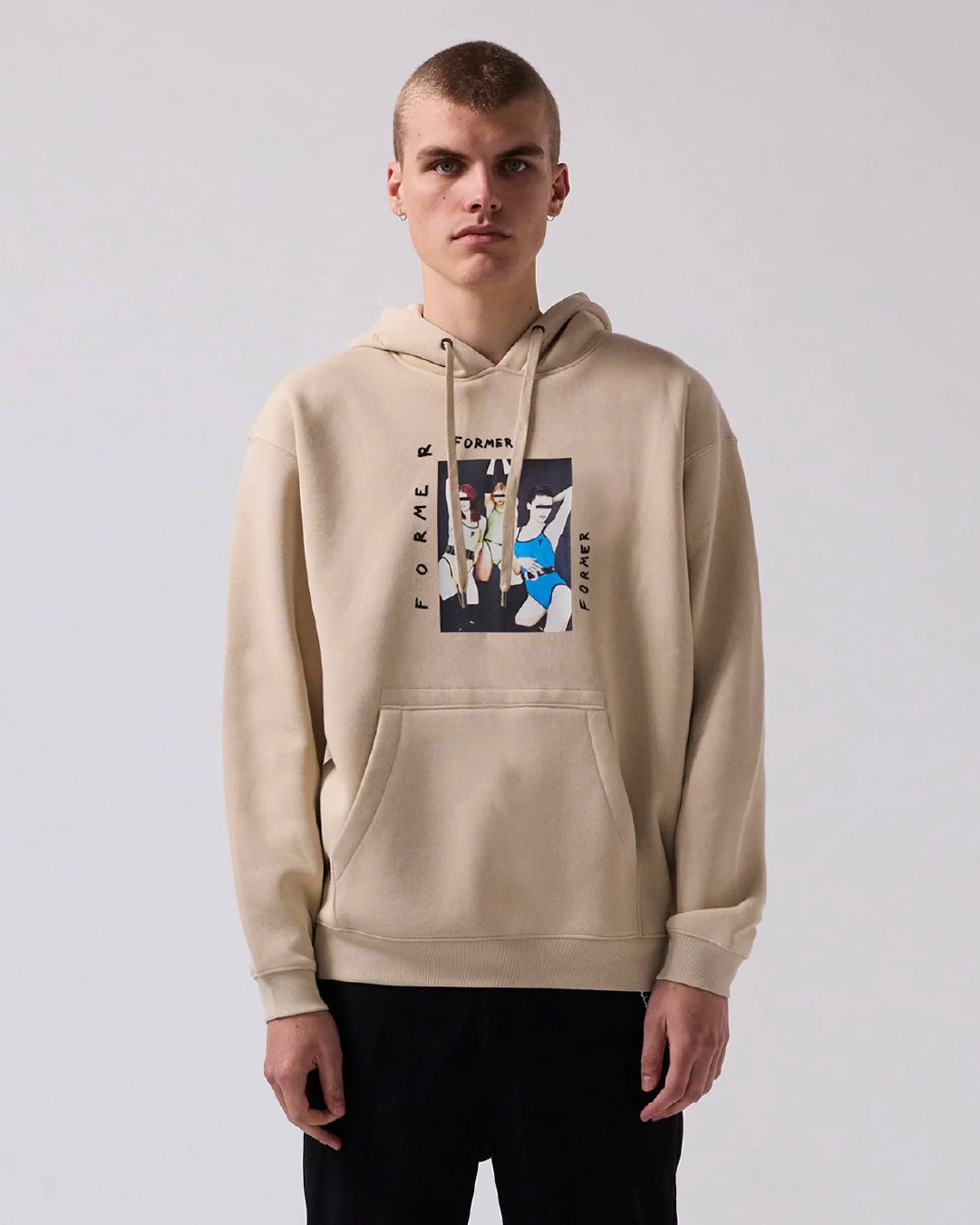 Polerón Girl Band Beige