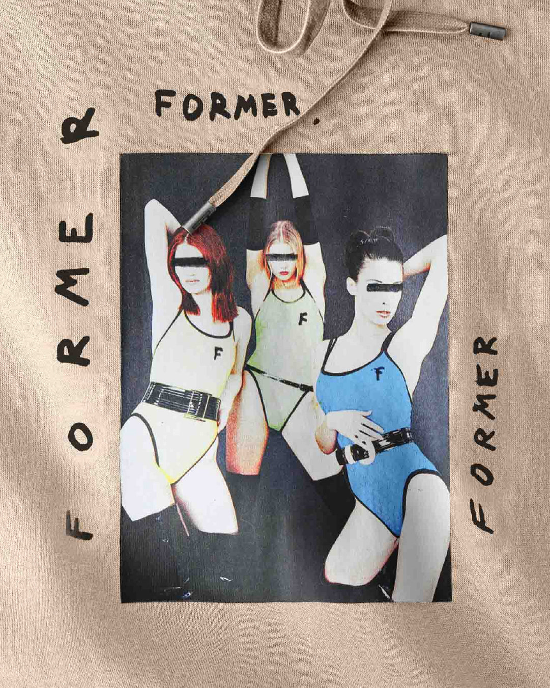 Polerón Girl Band Beige