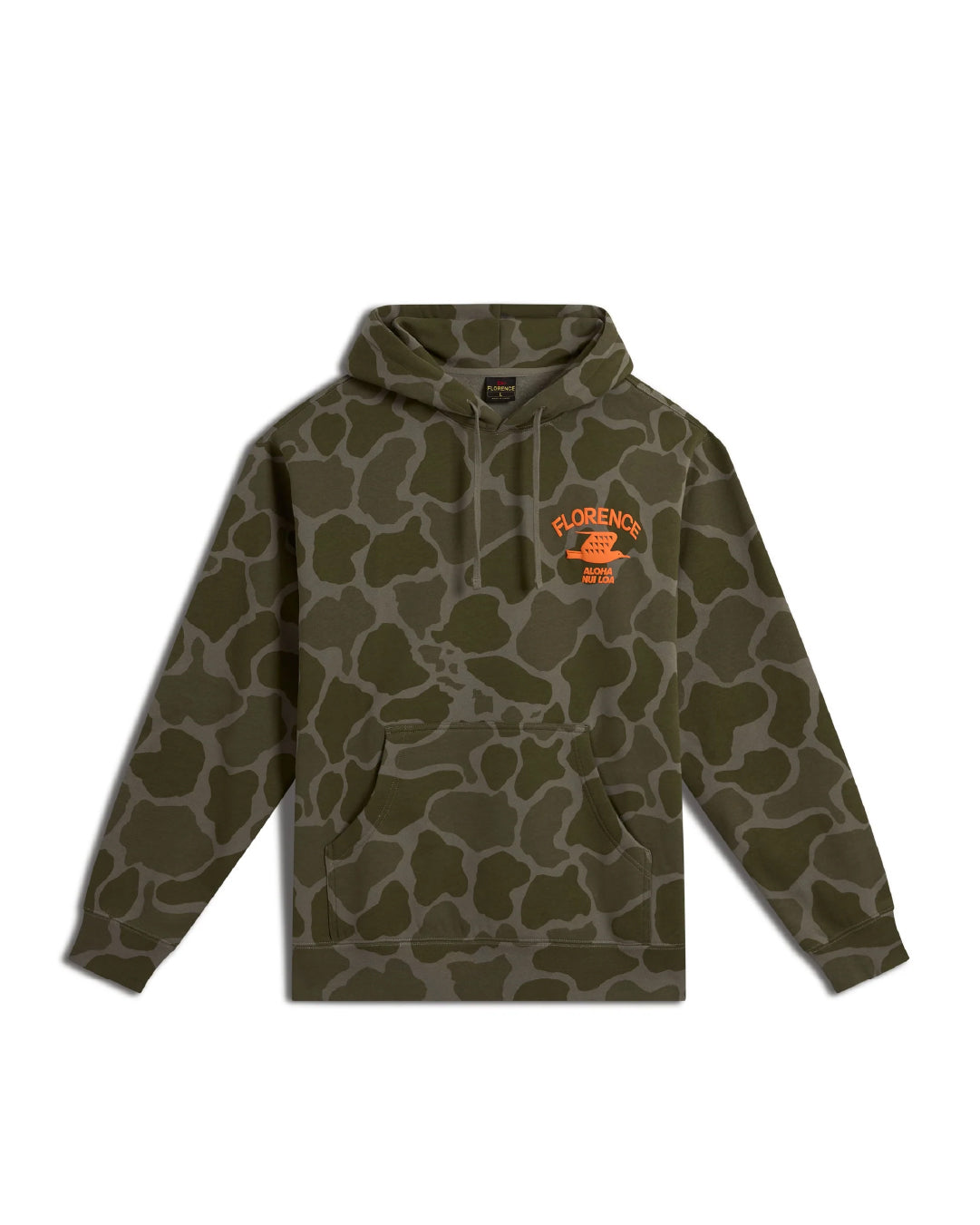 Hoodie Florence Iwa Formula Camo Verde Oliva