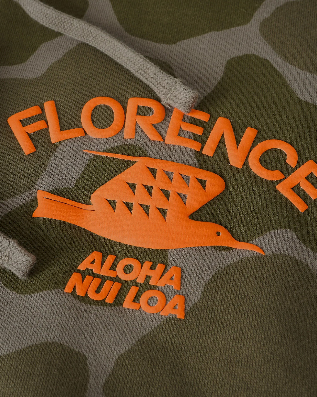 Hoodie Florence Iwa Formula Camo Verde Oliva