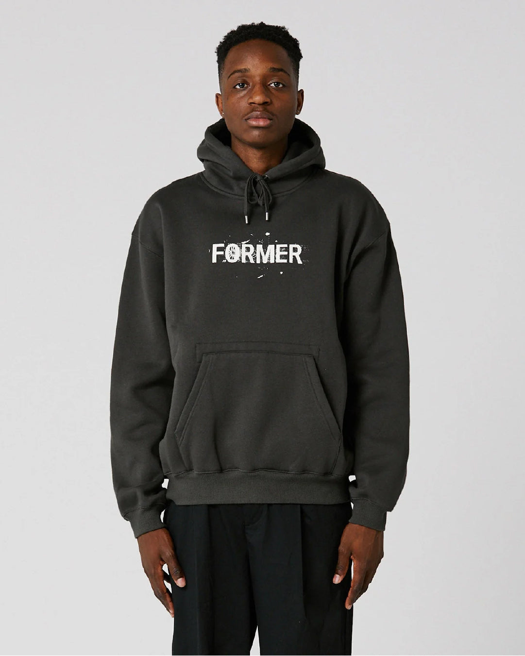 Polerón Former Legacy Scratch Negro Lavado