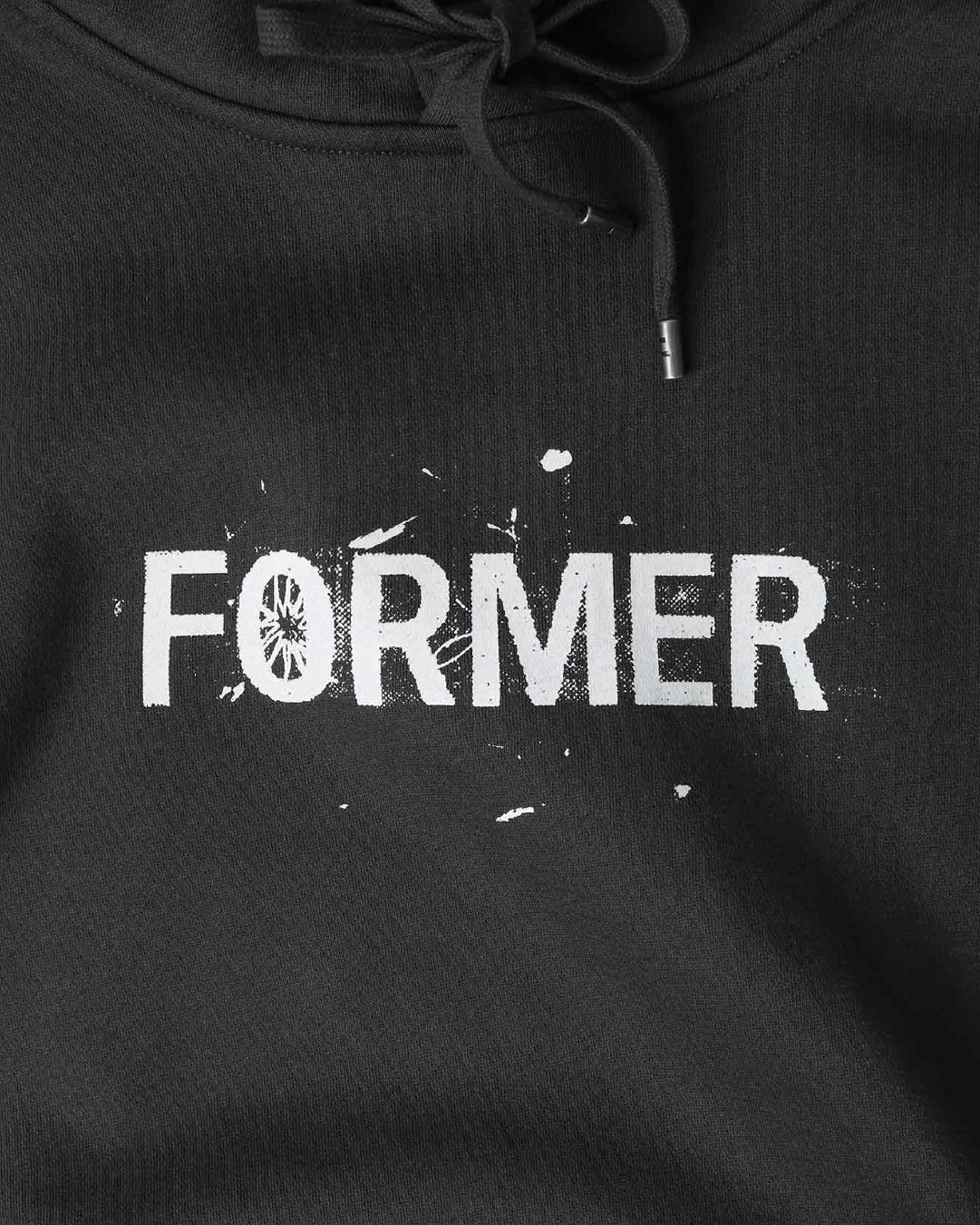 Polerón Former Legacy Scratch Negro Lavado