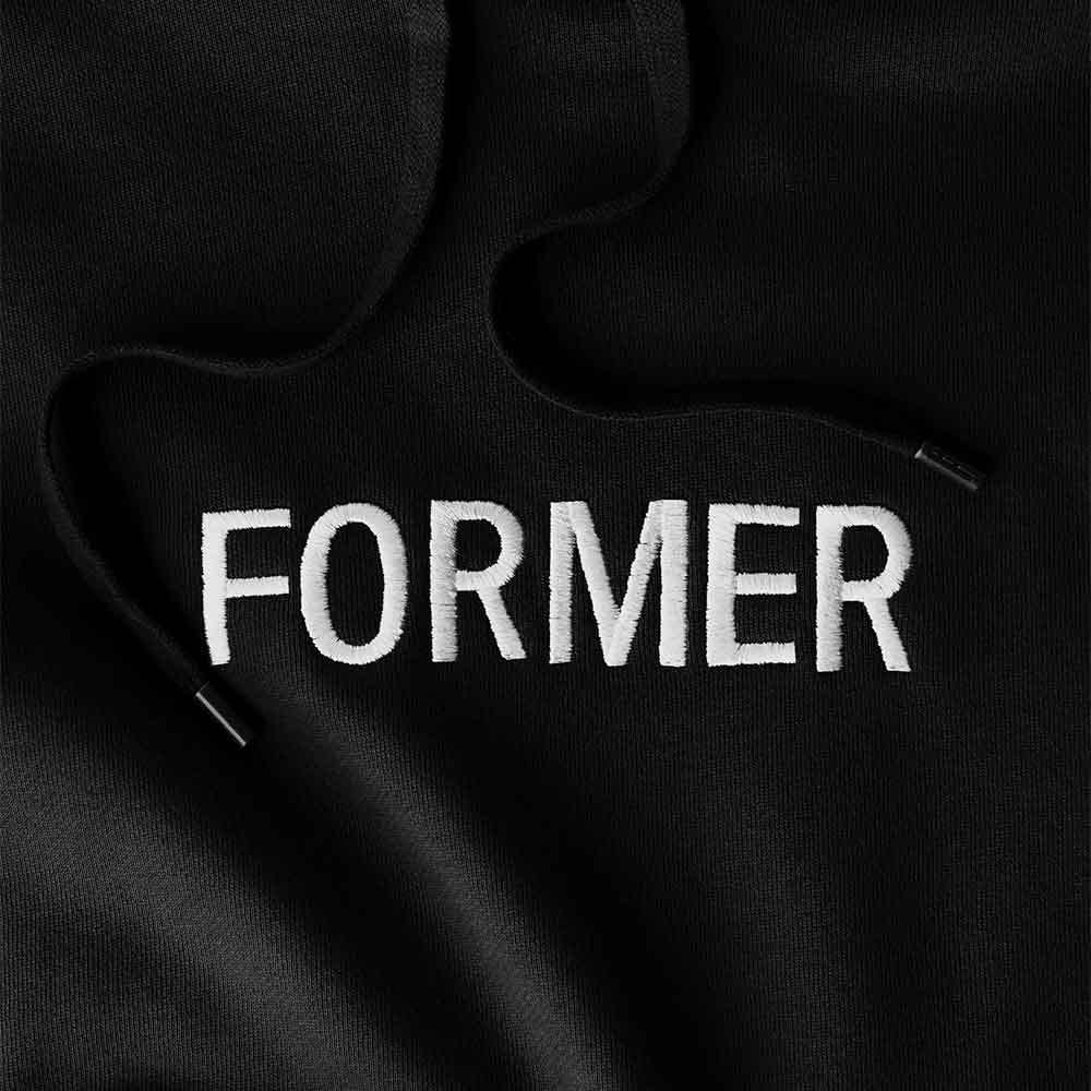 Hoodie Former Legacy EMB Black (PV)