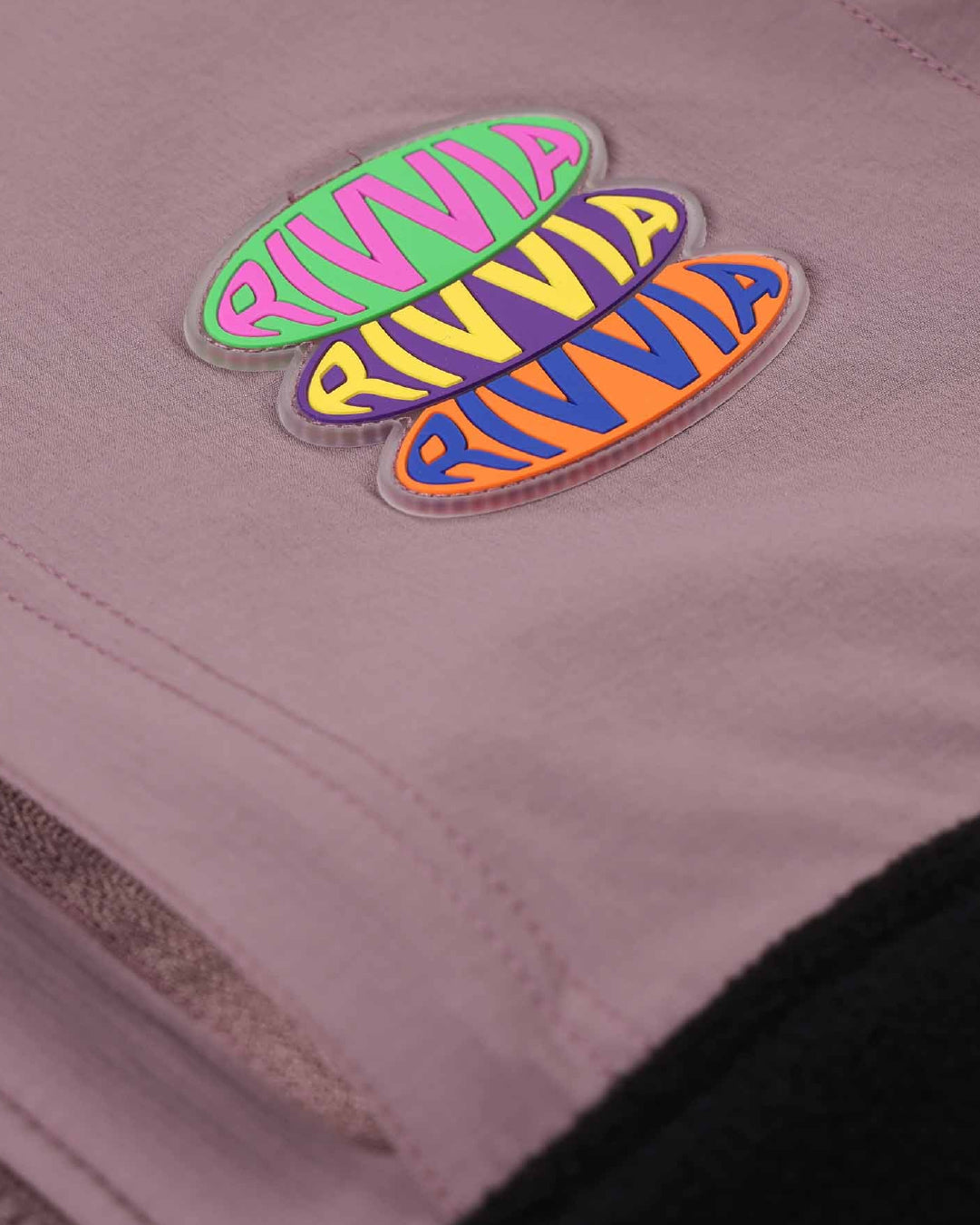 Polar Rivvia Projects Pop Repeat 1/2 Zip Negro/Lavanda