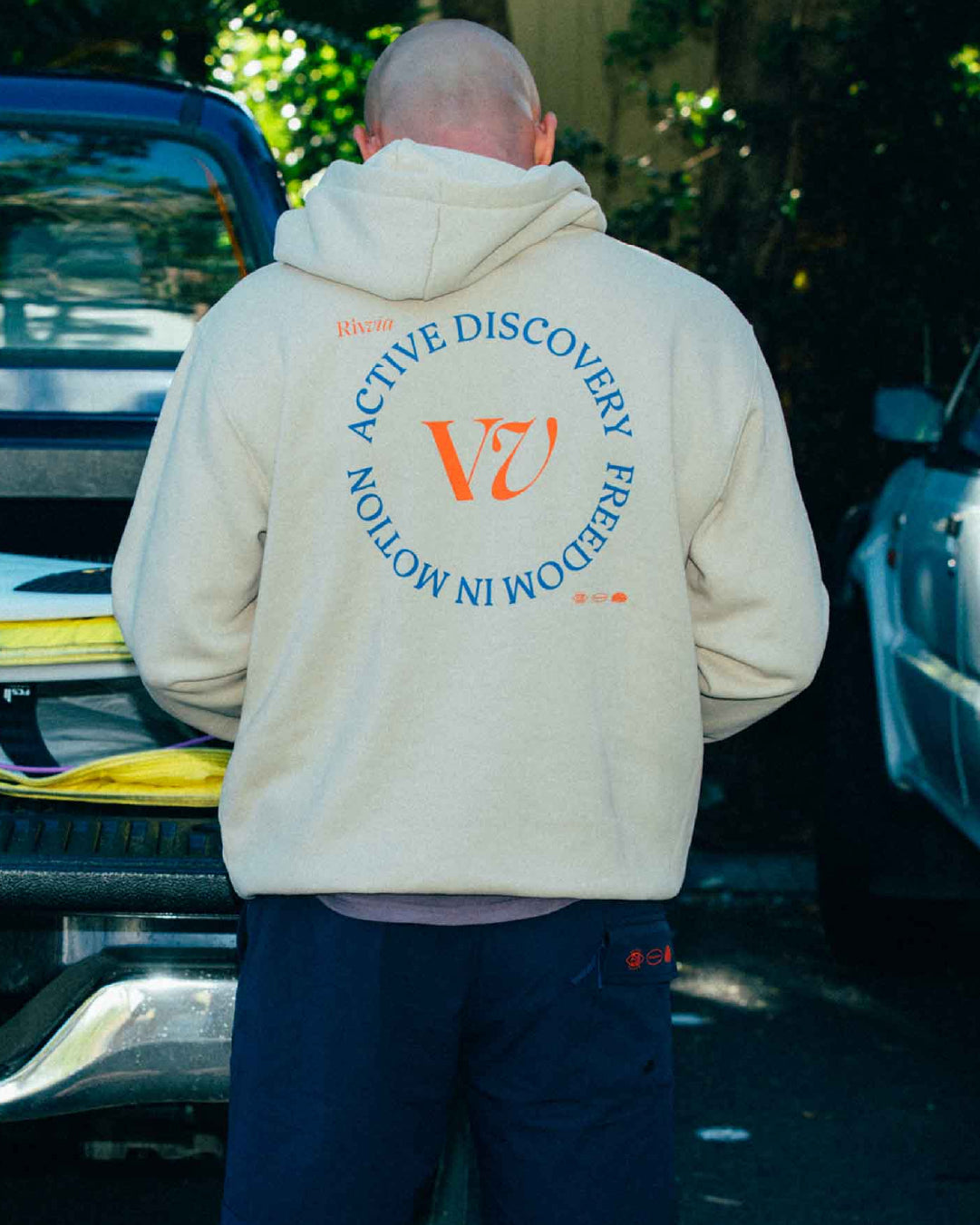 Hoodie Rivvia Projects Replay Beige