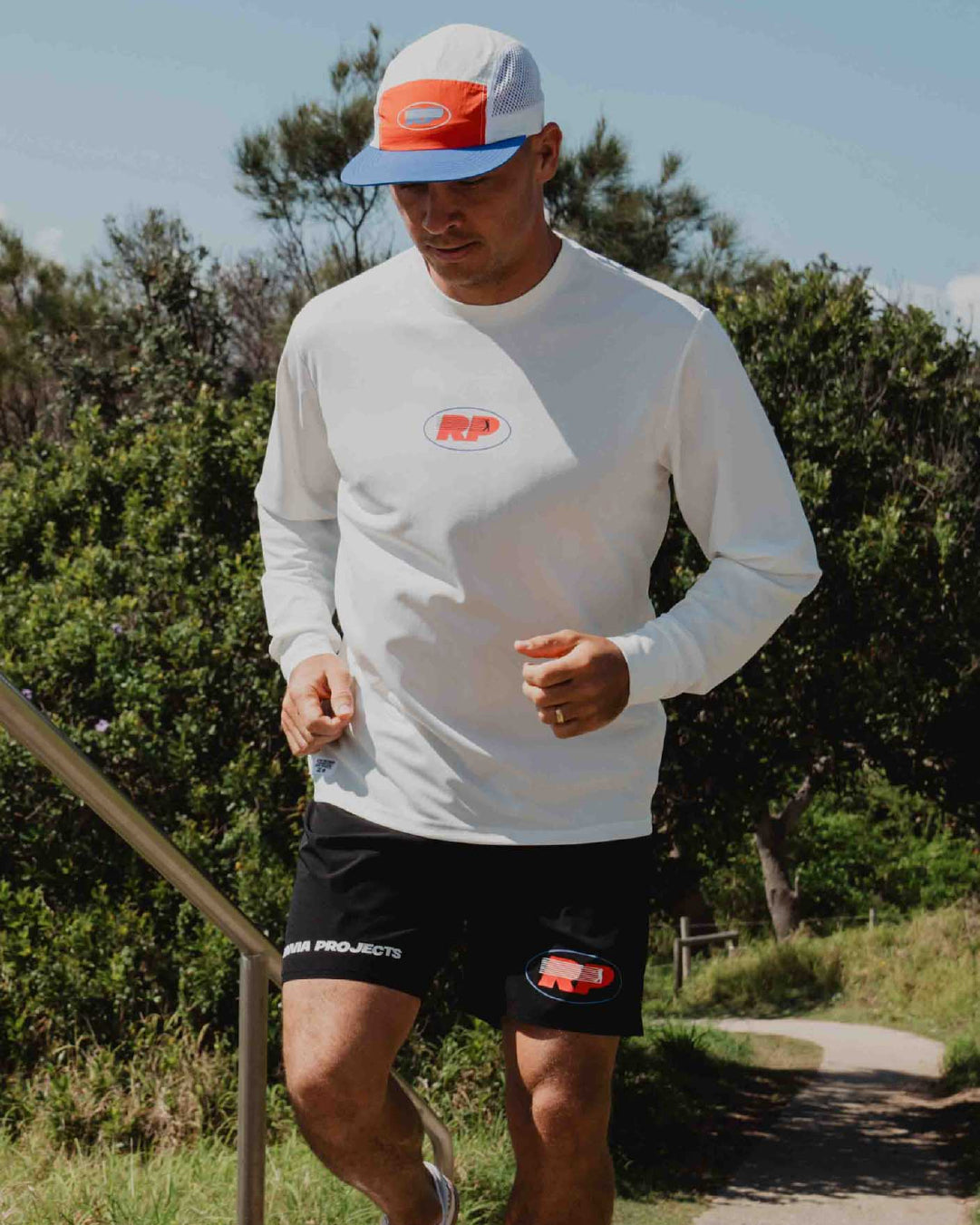 Polera RP Motion Sports LS Blanca