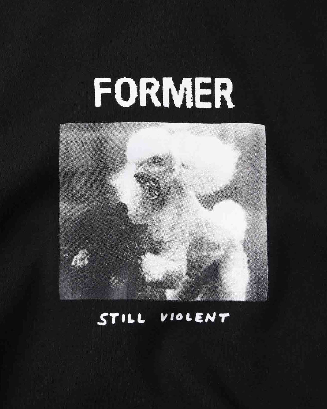Hoodie Former War Poodle Negro
