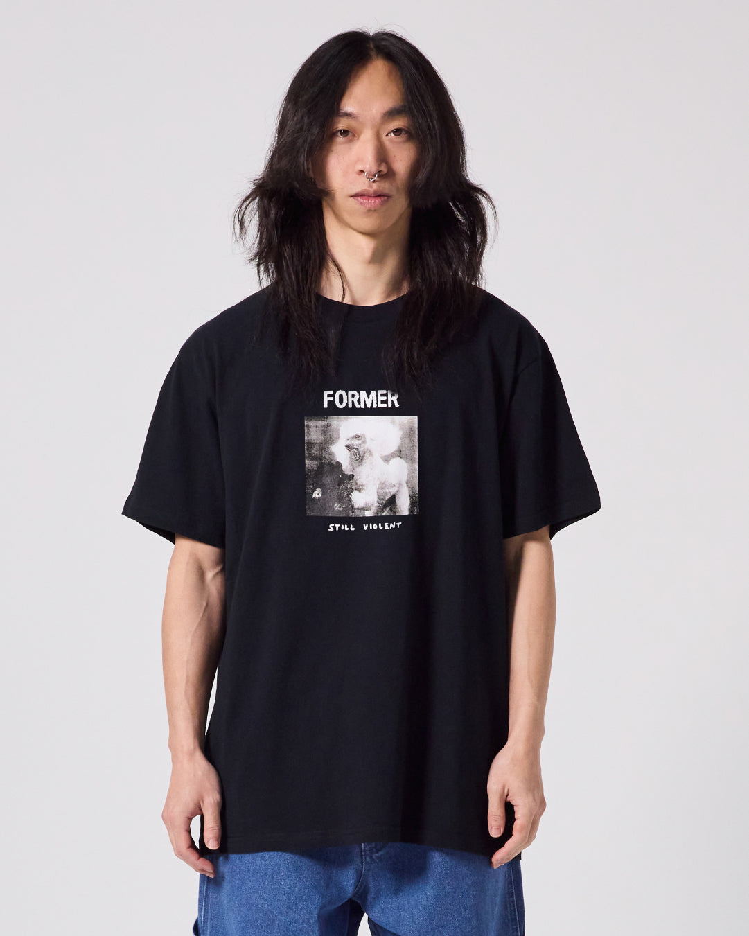 Polera Former War Poodle Negra